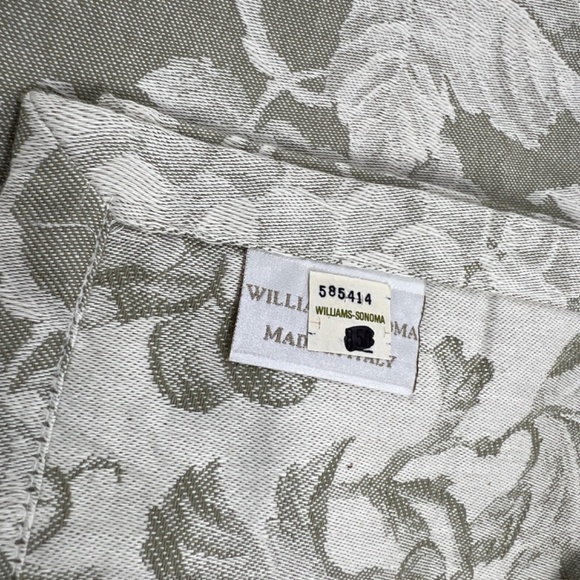 12 Vintage , unused Williams Sonoma Jacquard 'Marlon' Napkins - Picture 5 of 12